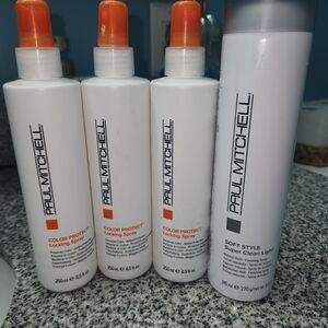 Paul Mitchell Color Protect and Soft Style Set - NEW
